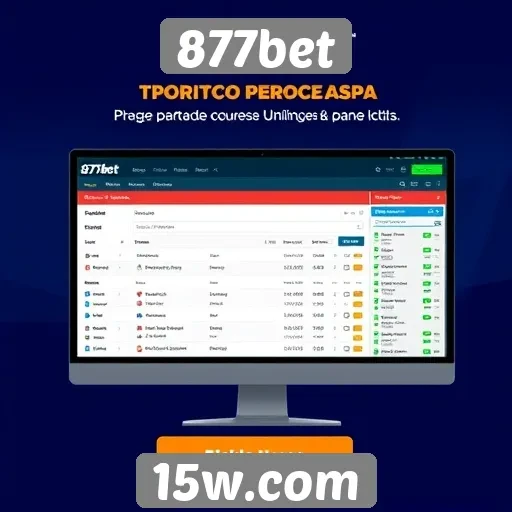 Funcionalidades do site 877bet e experiência do usuário