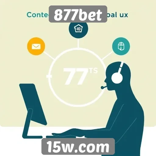 Como funciona o suporte ao cliente no 877bet