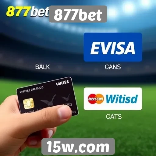 Métodos de pagamento disponíveis no 877bet